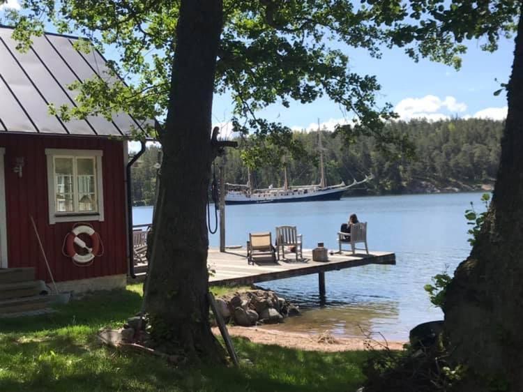 Sjoestuga Myttinge Värmdö Exteriér fotografie