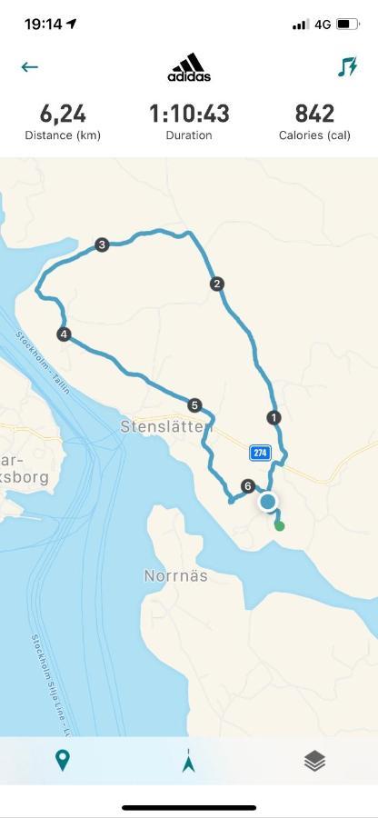 Sjoestuga Myttinge Värmdö Exteriér fotografie